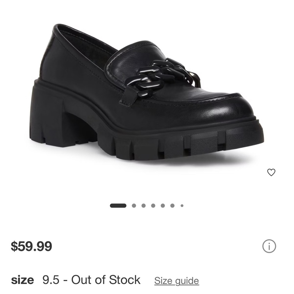 Madden Girl Black Hoxton Loafers - Picture 5 of 5